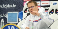 Trener Valdas Dambrauskas uoči utakmice Rijeka - Hajduk