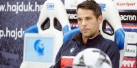 Trener Mislav Karoglan uoči utakmice Rijeka - Hajduk