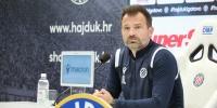 Trener Ivan Leko uoči utakmice Šibenik - Hajduk