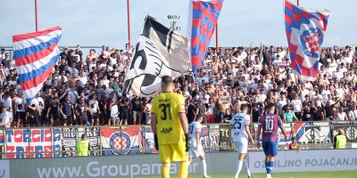 Hajduk Split football club fan shop in Grad the old town Split Dalmatian  coast Croatia Europe - SuperStock