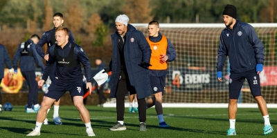 Trening uoči druge pripremne utakmice u Umagu