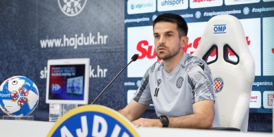 Trener Jure Ivanković uoči utakmice Hajduk - Osijek