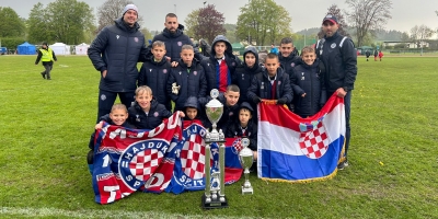Hajduk U-10 team won tournament played in Stuttgart