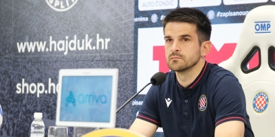 Trener Ivanković nakon prvenstvenog dvoboja Hajduk - Varaždin