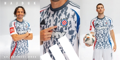 Hajduk i adidas će u petak proslaviti početak uspješne suradnje: Pogledajte kako izgleda treći dres