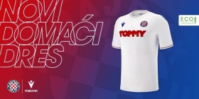 For a better world - Hajduk Split: We present a new white jersey!