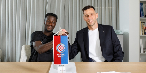 Abdoulie Sanyang "Bamba" is a new Hajduk player
