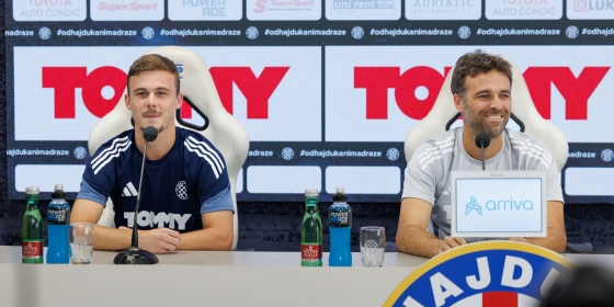 Trener Garcia i Šimun Hrgović uoči prve utakmice s Dinamo Cityjem