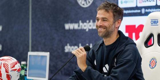 Trener Gonzalo Garcia uoči utakmice Lokomotiva - Hajduk