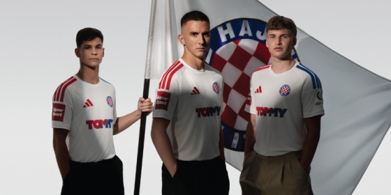 HNK Hajduk Split i adidas predstavili domaći dres za sezonu 2026/2027