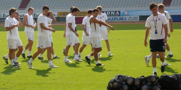 Španjić vodi trening u ponedjeljak