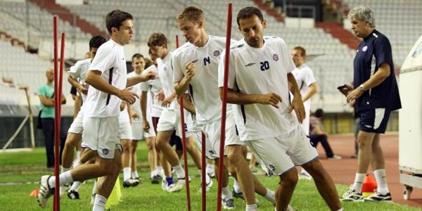 Španjić vodio jutarnji trening