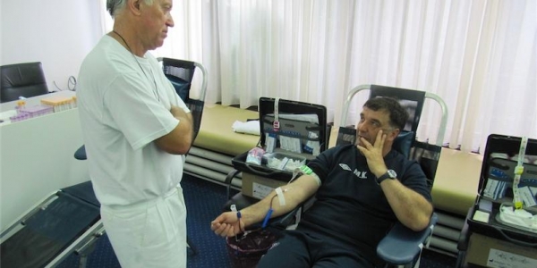 Akciji darivanja krvi se odazvali hajdukovci...