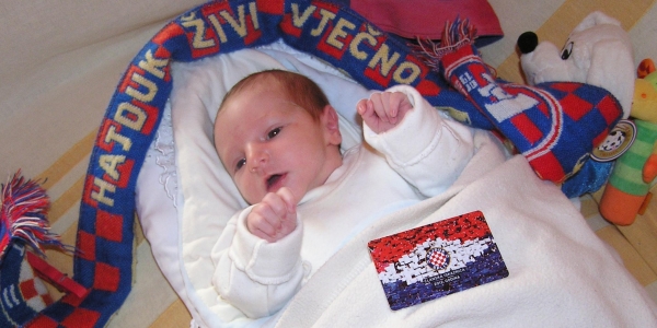 Čim je oči otvorio za Hajduk je bio...