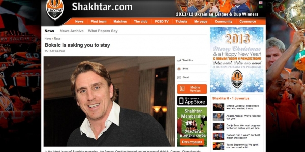 Bokšić Ukrajincima: Navijači Hajduka najbolji na svijetu!