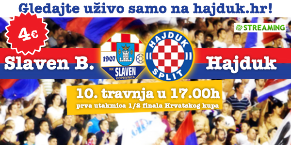 Slaven B. - Hajduk samo na hajduk.hr!