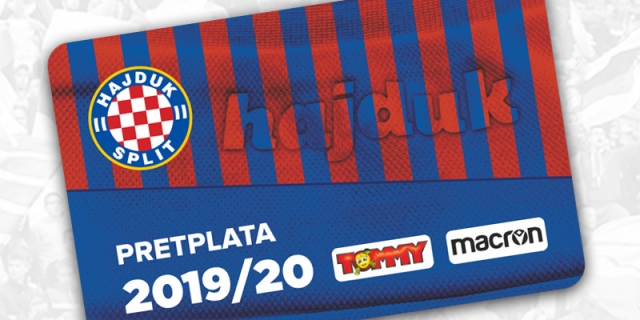 New season tickets now available: benefits for members, gifts, news •  HNK Hajduk Split