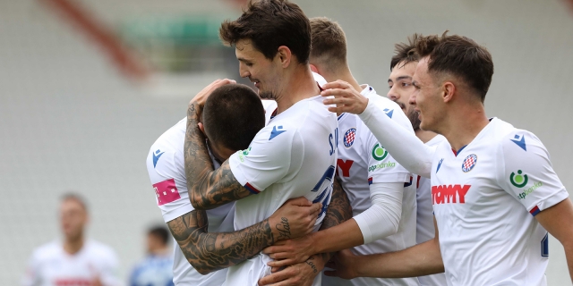 Split: Hajduk - Lokomotiva 2-0 • HNK Hajduk Split