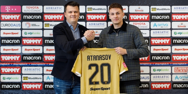 Jani Atanasov produžio ugovor s Hajdukom do ljeta 2023. godine! • HNK  Hajduk Split