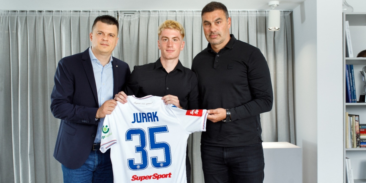 Luka Jurak potpisao ugovor s Hajdukom