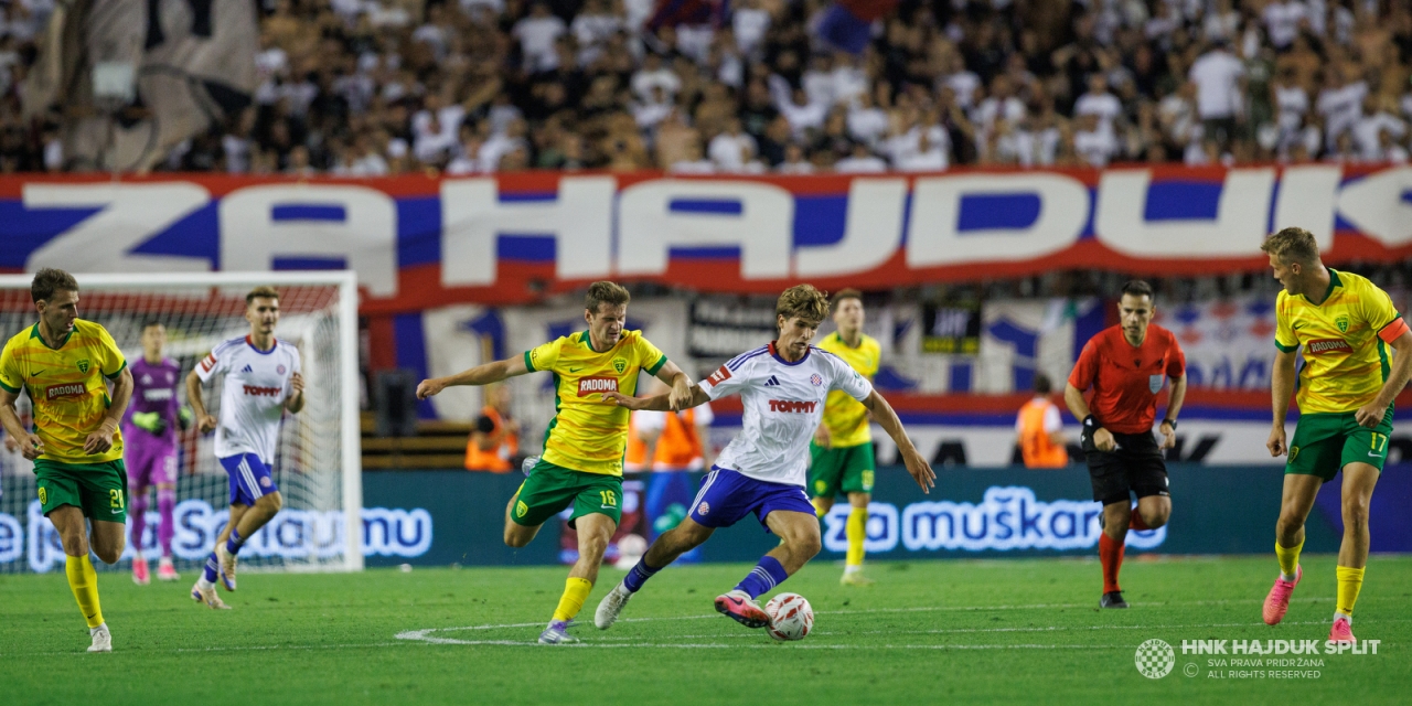 Hajduk danas od 20:30 sati igra protiv Žiline u Slovačkoj!