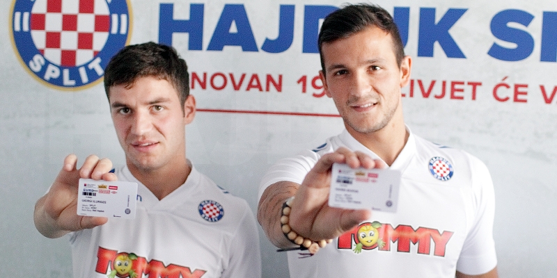 Giorgi i Haris se odmah i učlanili u Hajduk!