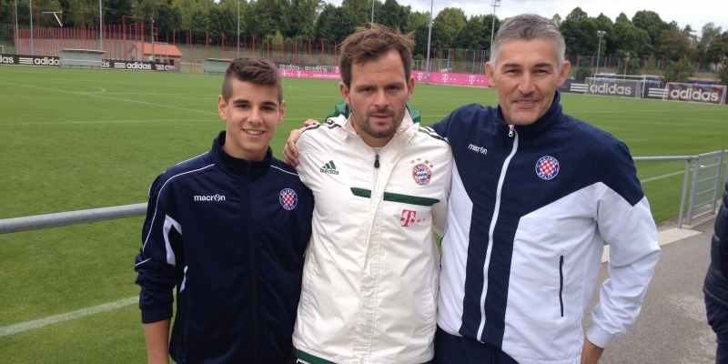 Coach Balić in Bayern Training