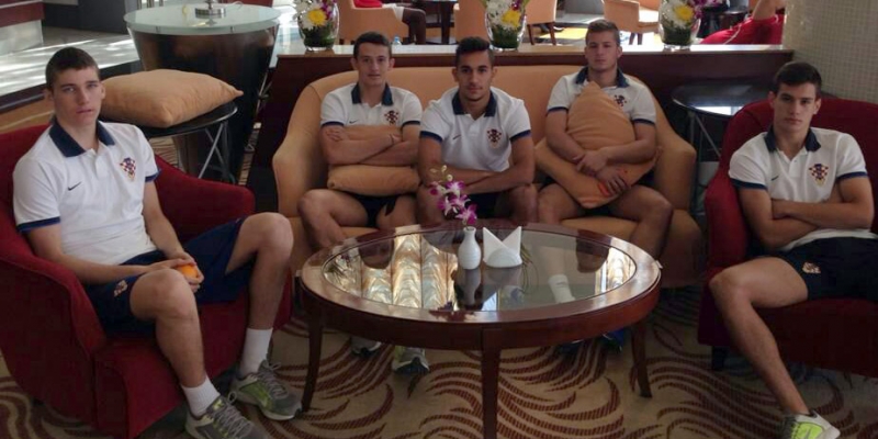 U-17 Hajduk Players Facing Morocco