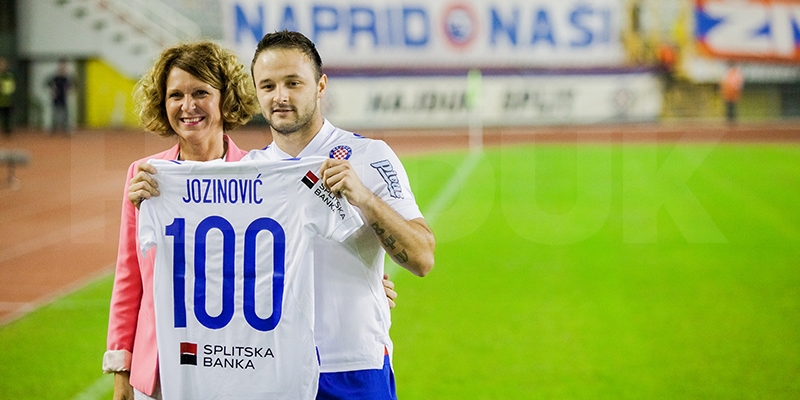 Goran Jozinović odigrao 100. službenu utakmicu za Hajduk