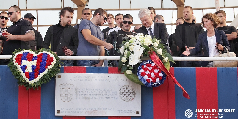 Postavljeni vijenci na poljudskom sjeveru