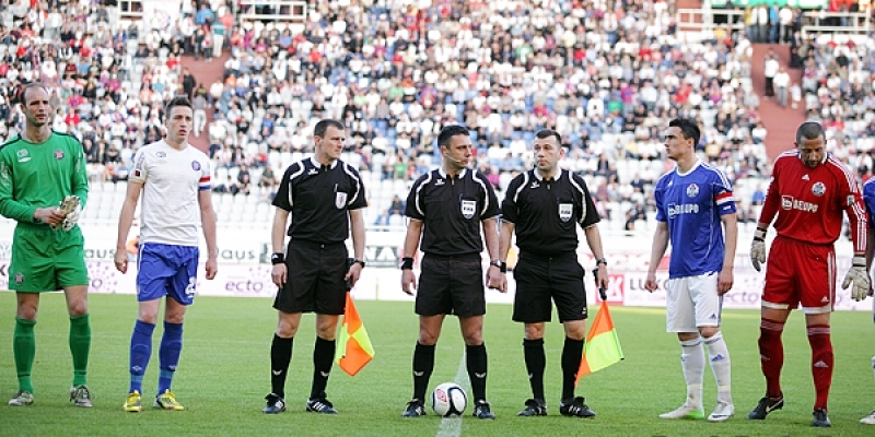 Hajduk - Istra 1961 Officiated by Zagreb's Pristovnik