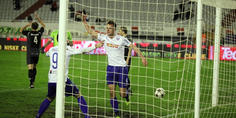 Gradski vrt: Osijek - Hajduk 1:1