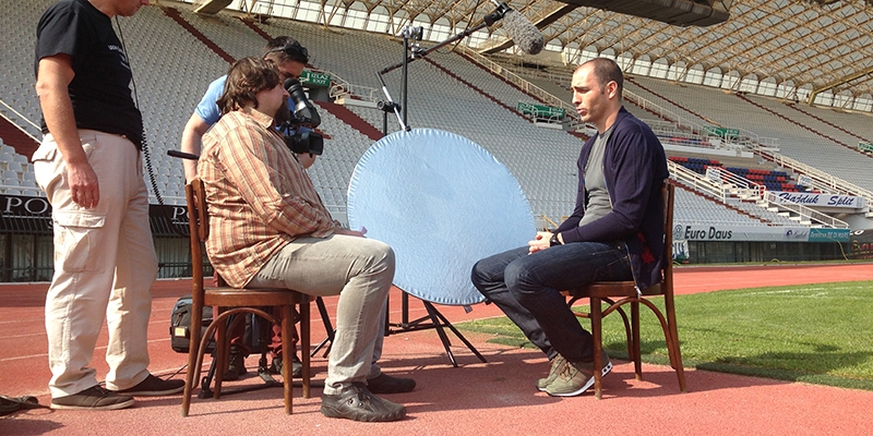 Pjer Žalica na Poljudu snima serijal za Al Jazeeru