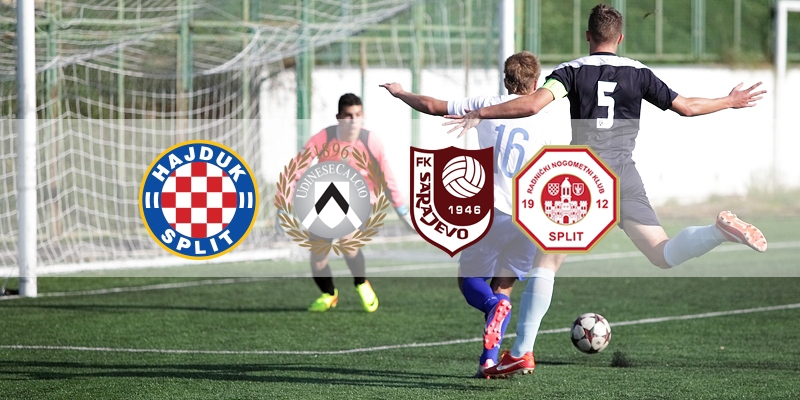 Udinese, Sarajevo, RNK Split i Hajduk na Kupu svetog Duje