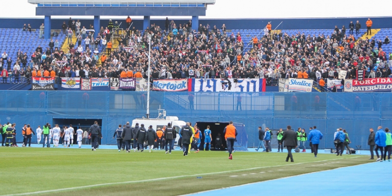 Hajduku kazna 100.000 kuna zbog prekida u Maksimiru