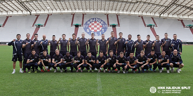U Hajduk se učlanili svi igrači i treneri prve momčadi