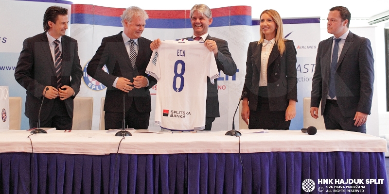European Coastal Airlines novi sponzor HNK Hajduk