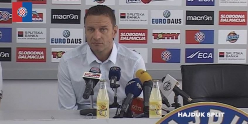 Vukas uoči utakmice Split - Hajduk