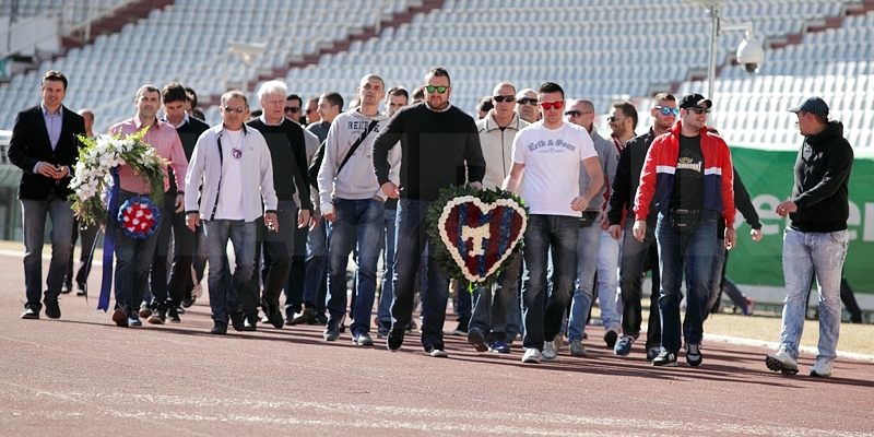 Hajduk i Torcida položili vijence na poljudskom sjeveru