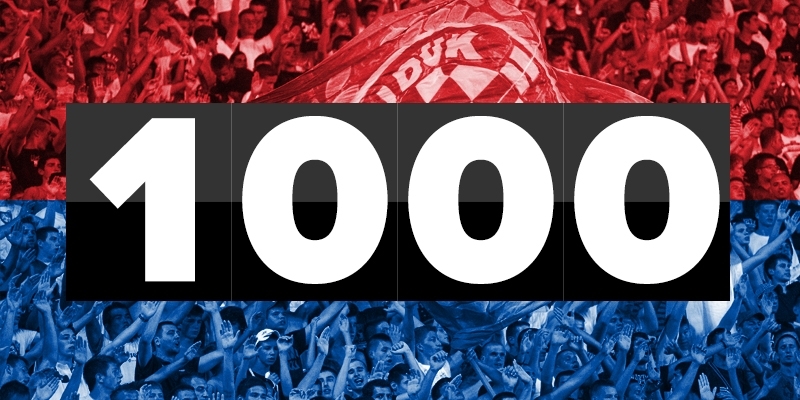 Hajduk učlanio 1000 članova u samo sedam dana 2015. godine!