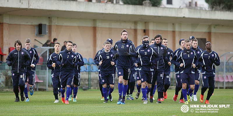 Hajduk zaključio pripreme i vratio se u Split