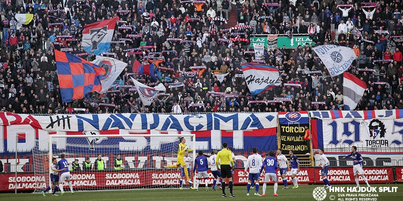 Hajduk igra danas na Poljudu protiv Zadra (17 sati)