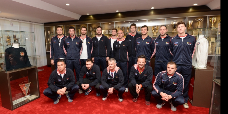 Hrvatski vaterpolisti razgledali Hajdukov stadion