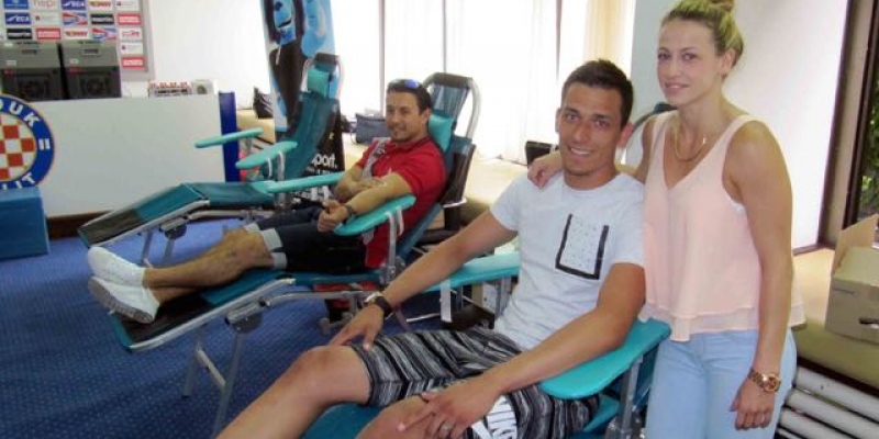 Lovre Kalinić podržao akciju darivanja krvi na Poljudu