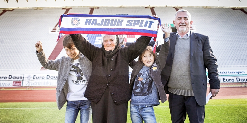 Ugostili smo na Poljudu 88-godišnju baku Maru