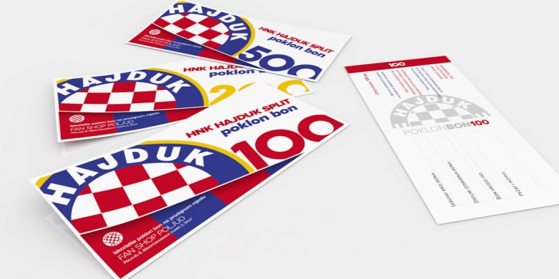 Novo u ponudi - Hajdukovi poklon bonovi