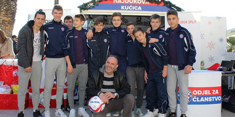 Pioniri Hajduka u akciji za socijalnu samoposlugu