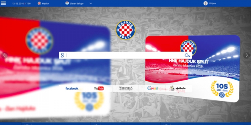 Pogledajte nove vizuale na home.hajduk.hr