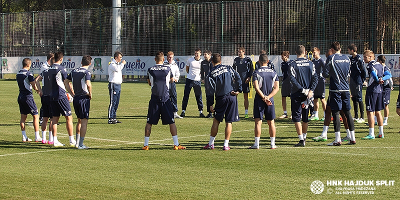 Pogledajte fotoreportažu s jutarnjeg treninga u Beleku