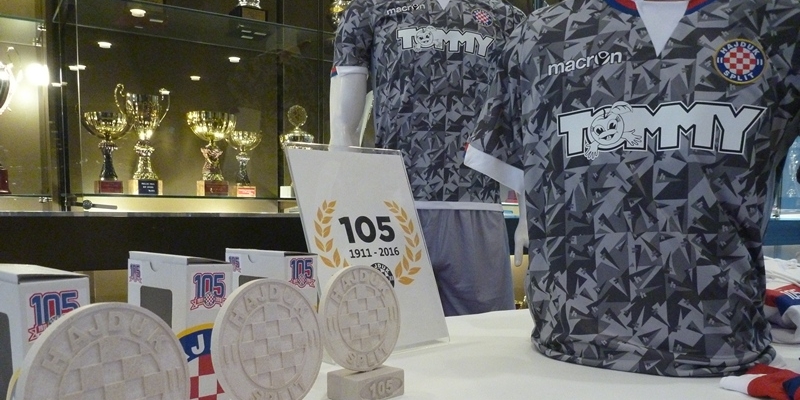 Predstavljena limitirana serija proizvoda povodom 105. rođendana Hajduka